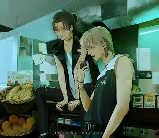 left = full body, right = half body, complex lighting, detailed background